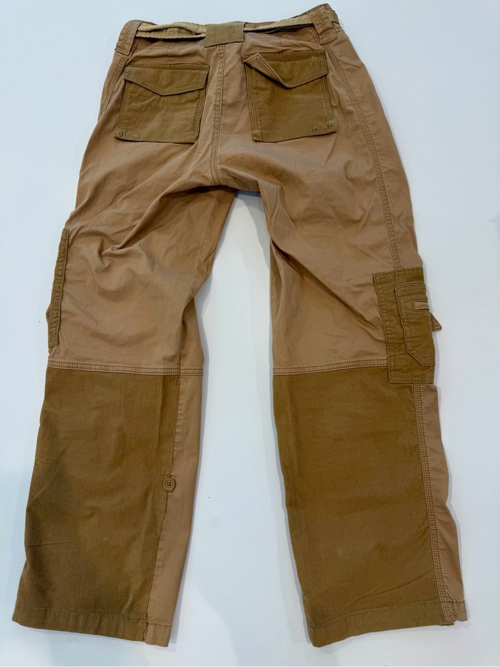 Abercrombie & Fitch Khaki Utility Pants with Belt - Picture 4 of 9